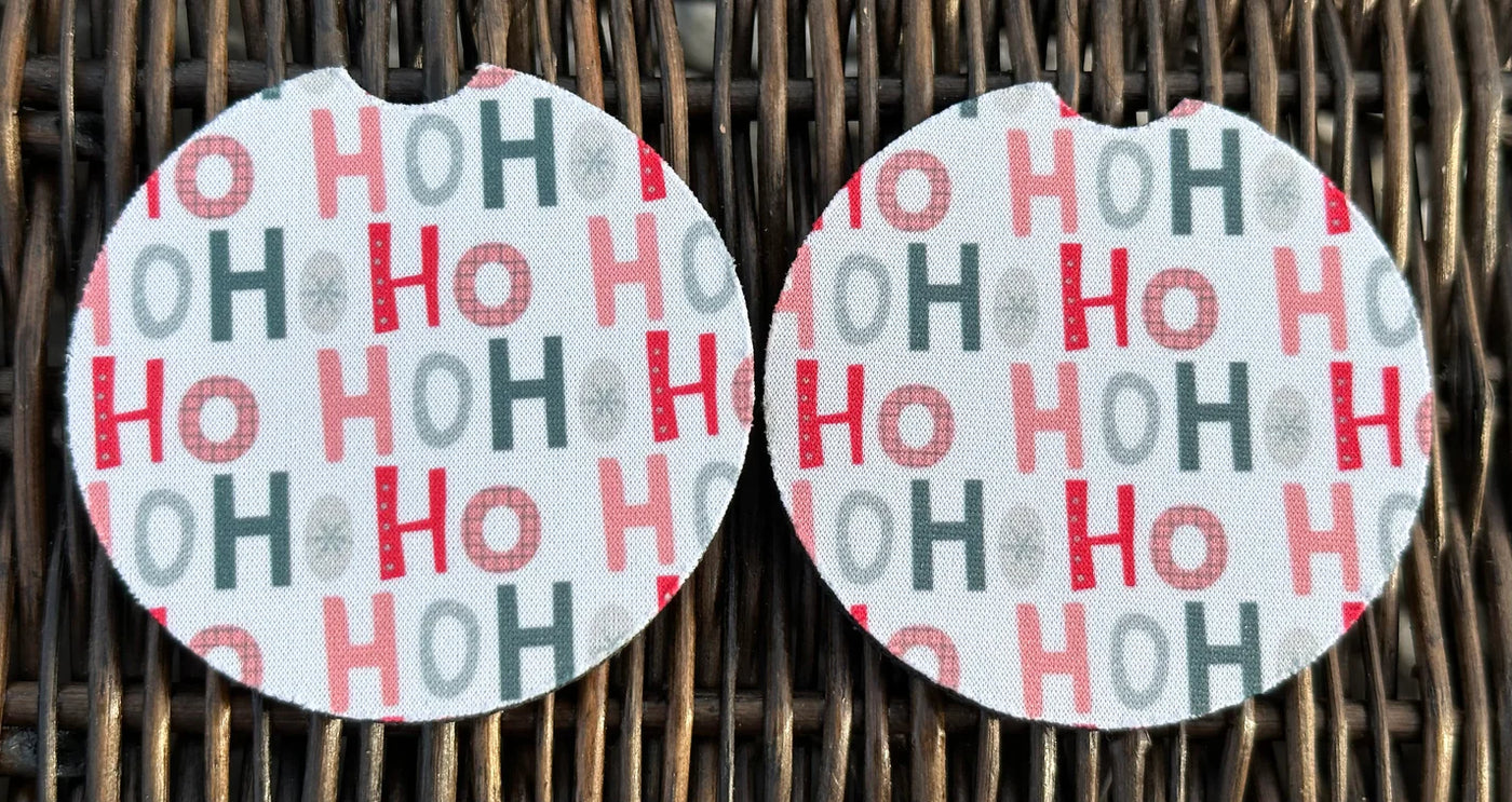 Christmas Car Cup Holder Coasters, 2/pack