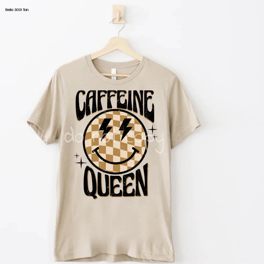READY TO SHIP "Caffeine Queen" T-shirt