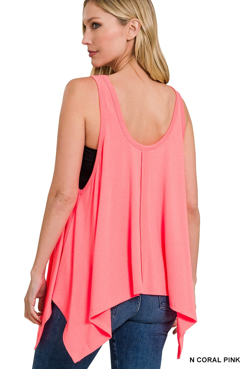Easygoing Oversized Tank (More Color Options)