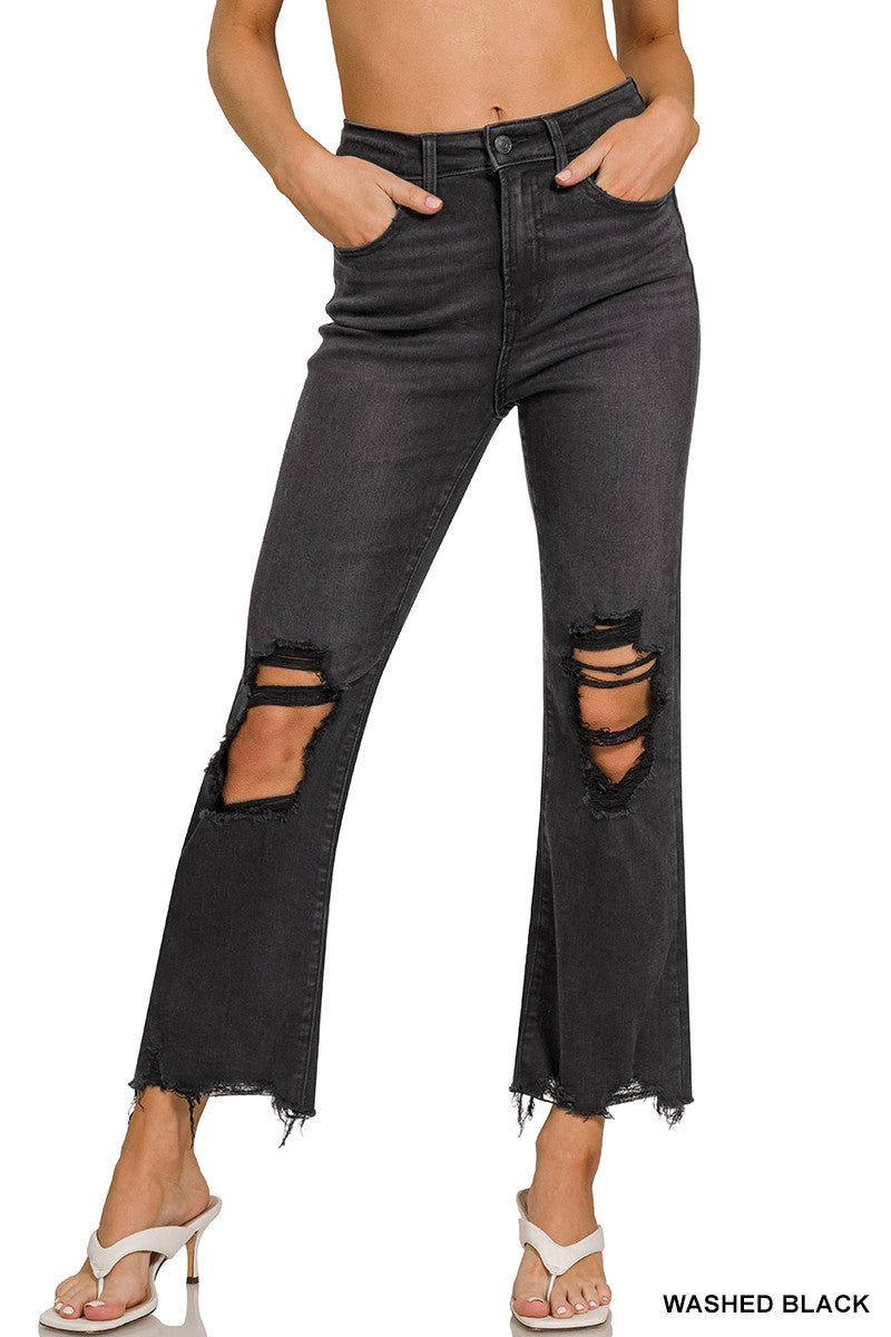 Tate High-Rise Slim Straight Jeans