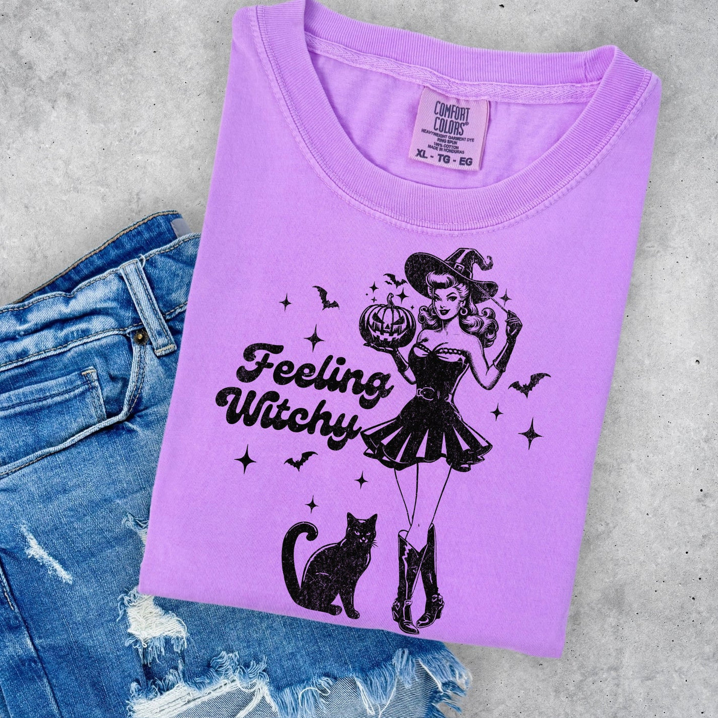 READY-TO-SHIP "Feeling Witchy" T-Shirt