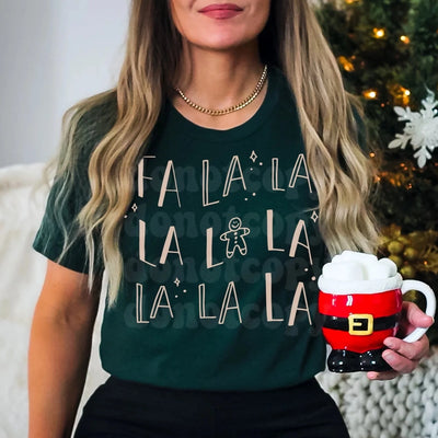 "Fa La La" Beige Ink T-shirt or Sweatshirt