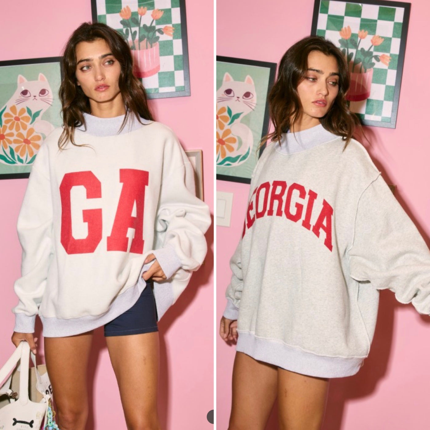 *PREORDER* Viral Reversible Mockneck Sweatshirt