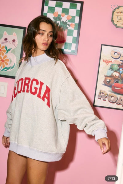 *PREORDER* Viral Reversible Mockneck Sweatshirt