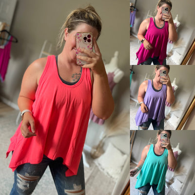 Easygoing Oversized Tank (More Color Options)
