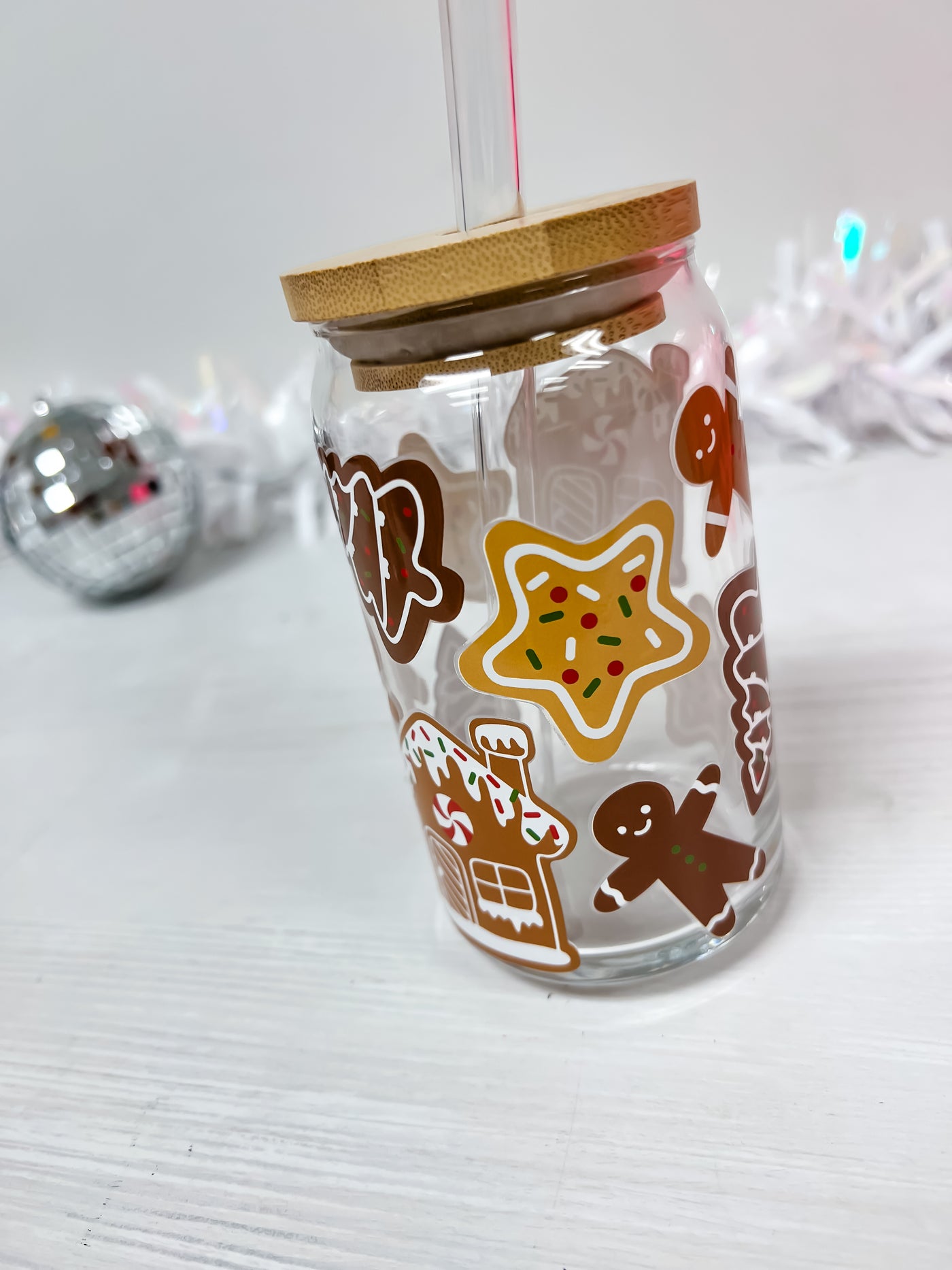Gingerbread Authentic Libbey Glass Cup