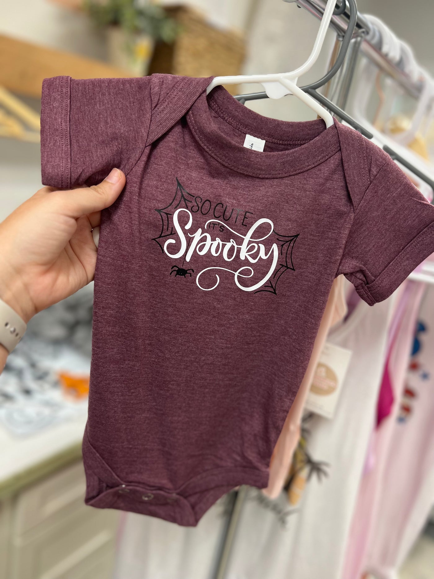 CLEARANCE "So Cute It's Spooky" Infant/Toddler T-shirt