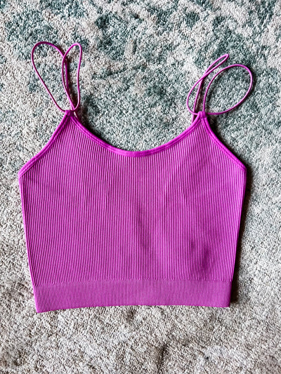 The Go-To Cropped Tank (More Color Options)