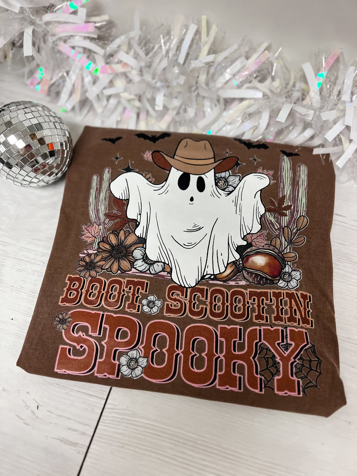 READY-TO-SHIP "Boot Scootin' Spooky" T-Shirt