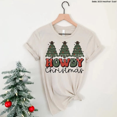 "Howdy Christmas" T-shirt (shown on "Hthr Dust")