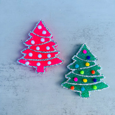 Christmas Tree Car Freshie, Choose Your Color, 1/pack