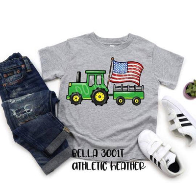 "Patriotic Tractor" Infant/Toddler/Youth T-shirt