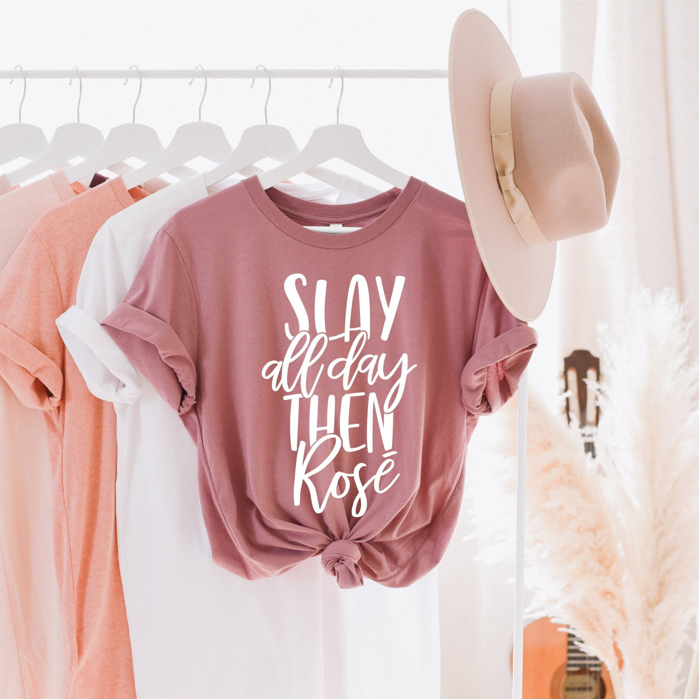🌟 SALE 🌟 "Slay All Day, Then Rose" T-shirt