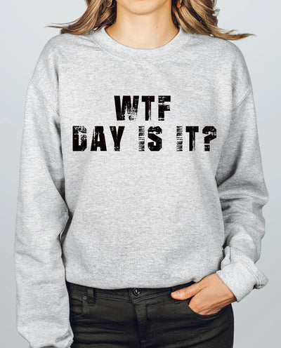 "WTF Day is it" Sweatshirt or T-shirt