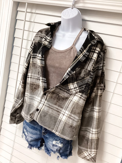 READY TO SHIP Bleached Flannel - Click for more color options!