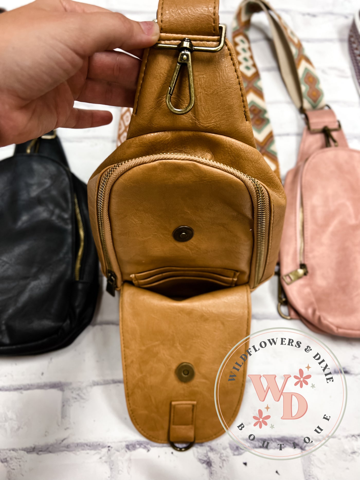 Cross Body Sling Bag - Click for Color Options!