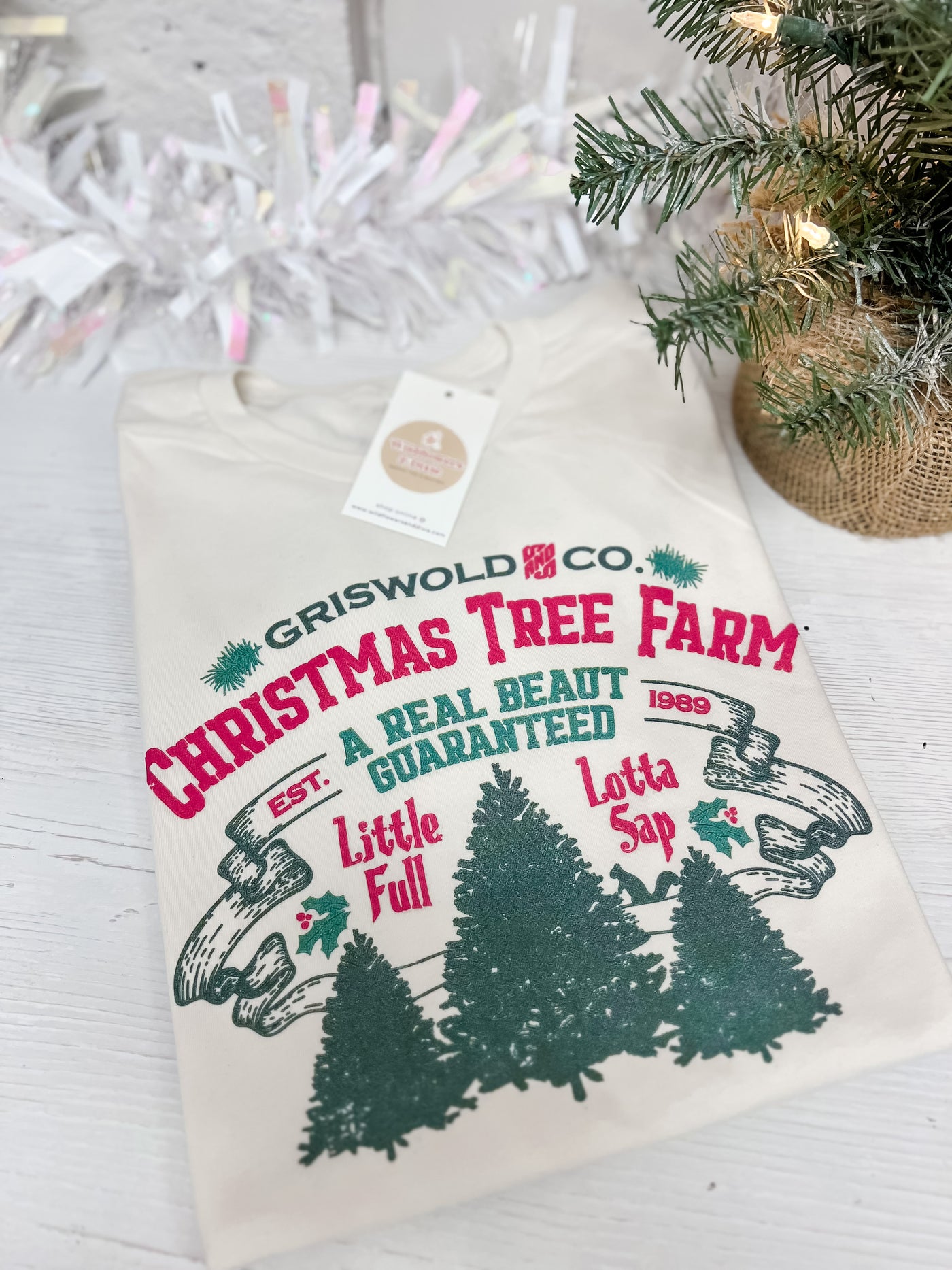READY TO SHIP Griswold Tree Farm T-shirt