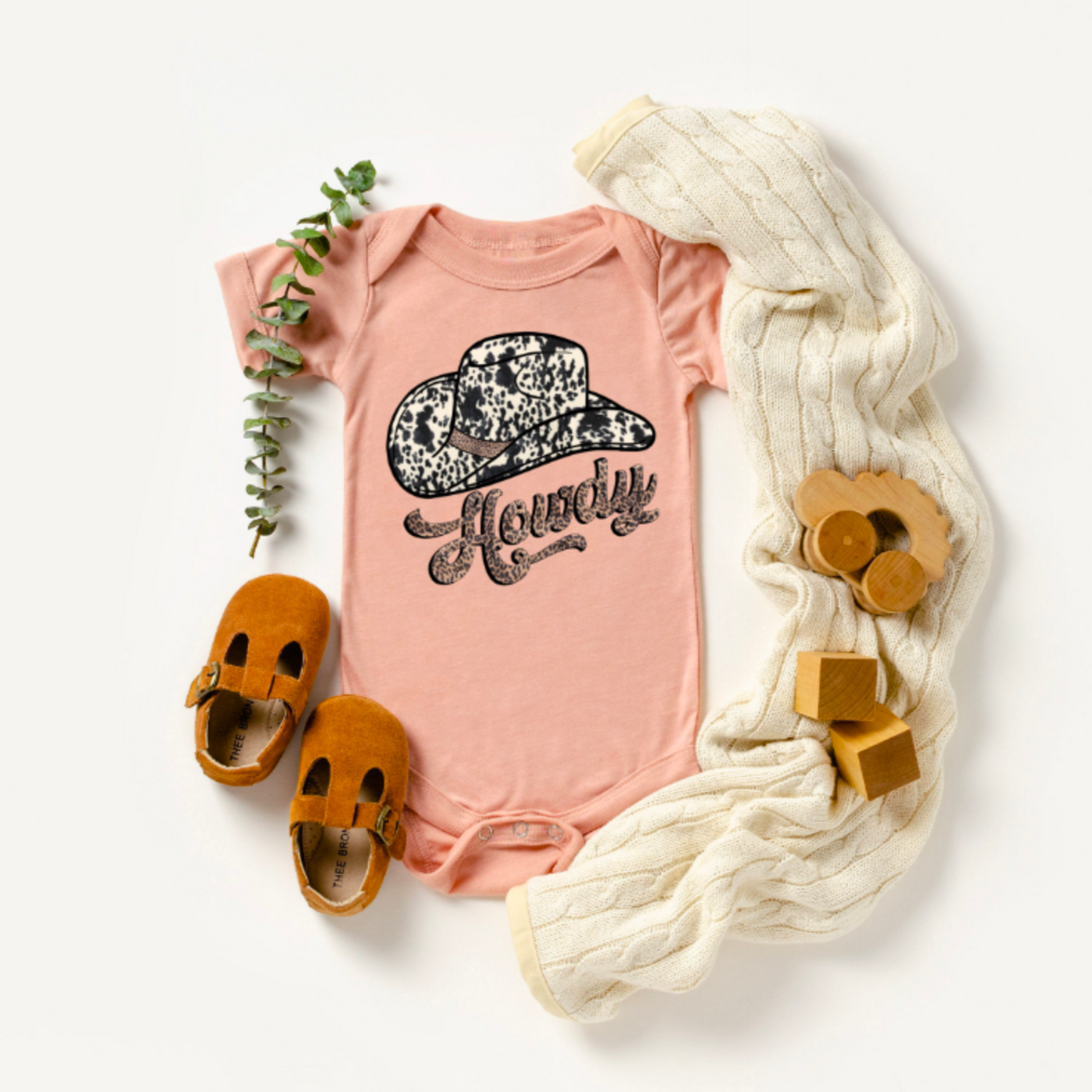 "Howdy Hat" Infant/Toddler/Youth T-shirt