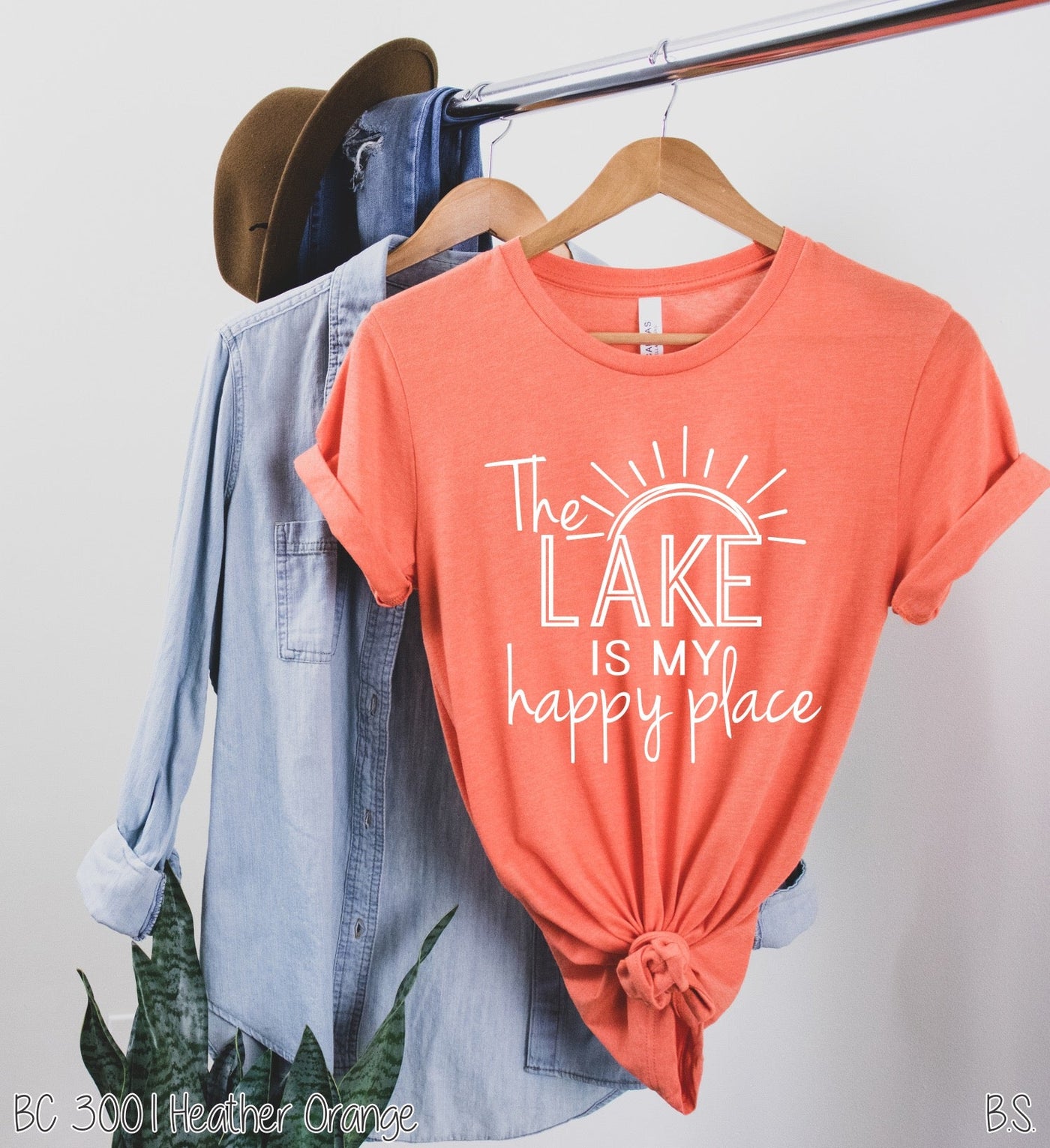 "The Beach / Lake / River / Pool is My Happy Place " [Pick Your Design] T-shirt