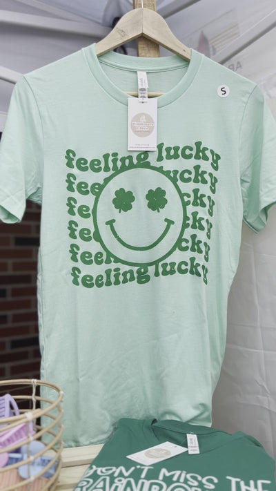 READY TO SHIP - "Feeling Lucky" St. Patrick's Day T-shirt