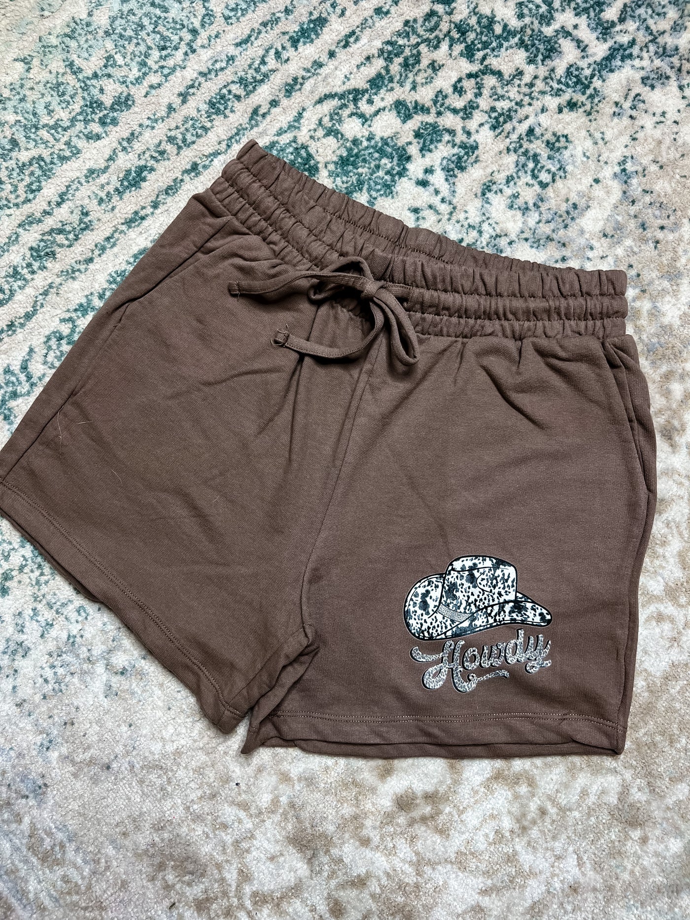 READY-TO-SHIP "Howdy Hat" Lounge Shorts