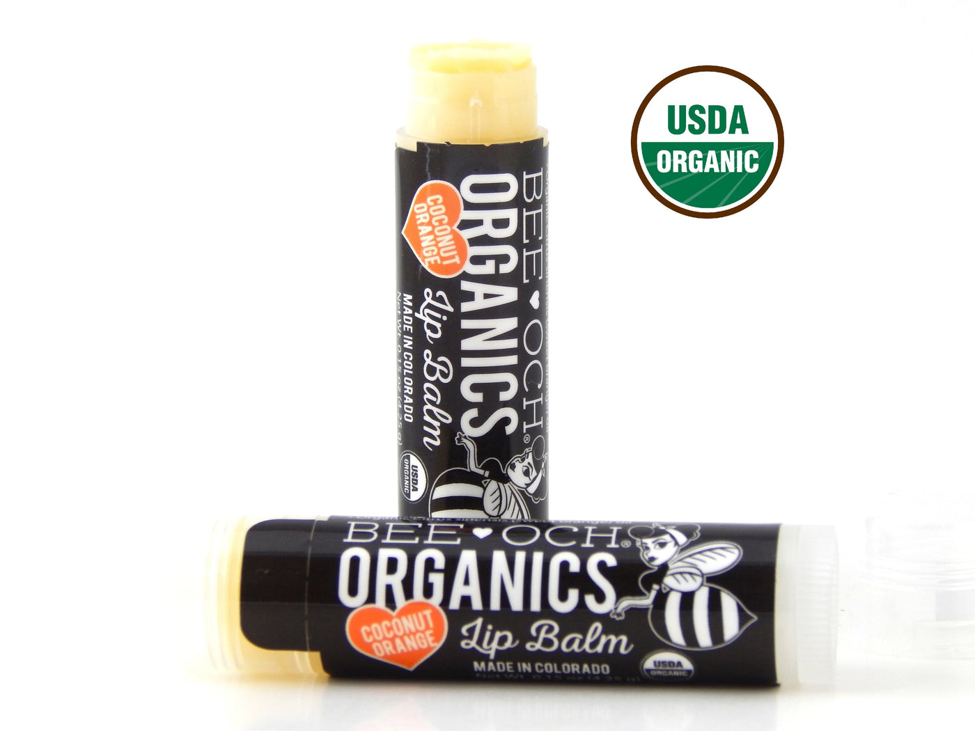 Organic Lip Balm - Coconut Orange